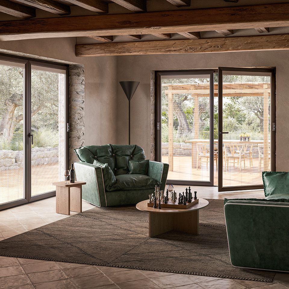 Un casale toscano incontra ScreenLine W Smart